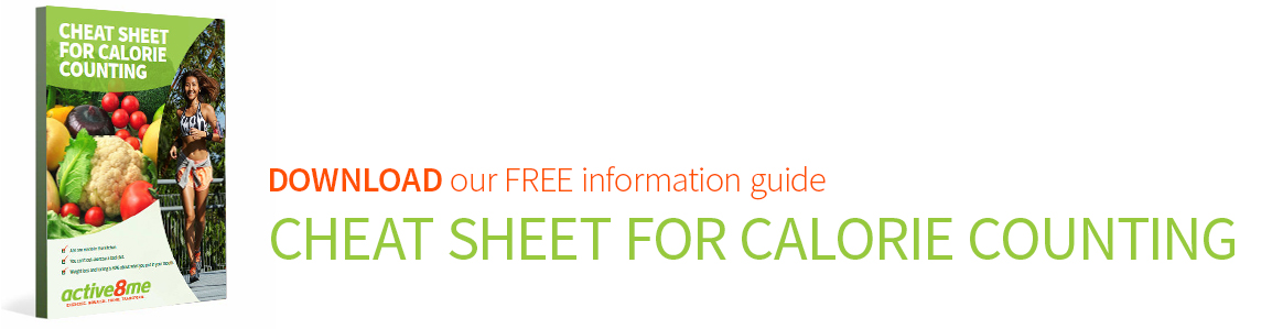 Active8me Cheat Sheet for Calorie Counting Free information guide