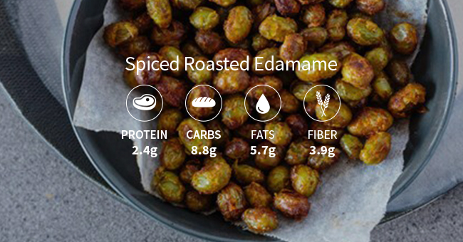 Active8me 10 ways to have a healthy mindset Spiced Roasted Edamame