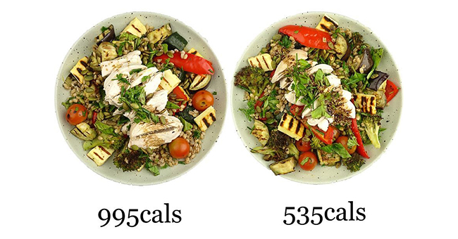 Active8me eating out unhealthy vegetable dishes same salads with different calories